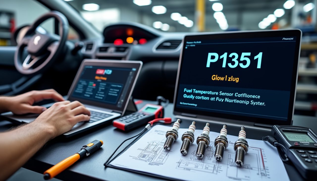 Code défaut p1351 sur Peugeot 1.6 HDi : significations et solutions