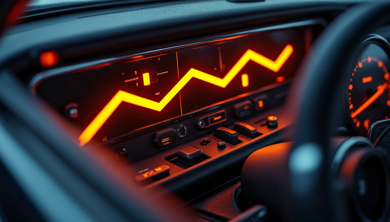 Comprendre le voyant orange zigzag de votre voiture